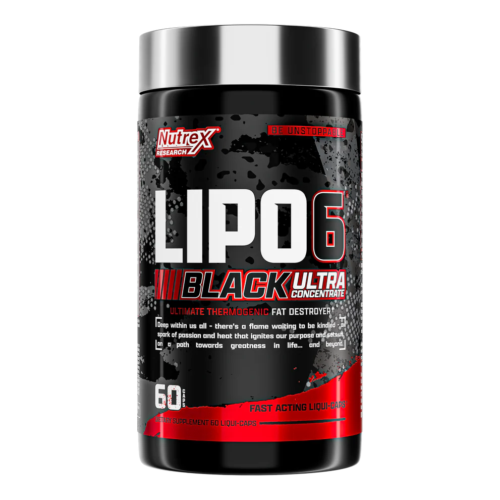 Nutrex Lipo-6 Black Ultra Concentrate Fat Burner (60 Capsules) – Imported from USA